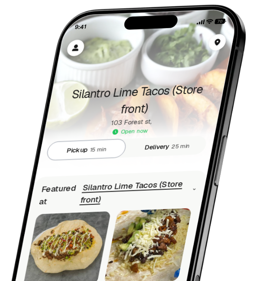 Silantro Lime Tacos (Store front) app preview
