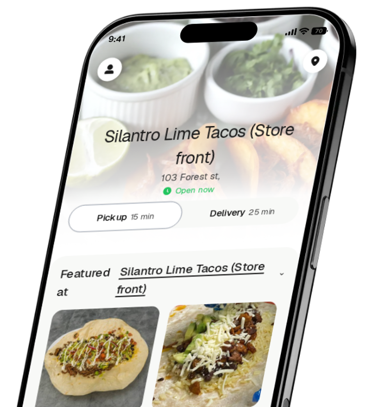 Silantro Lime Tacos (Store front) app preview